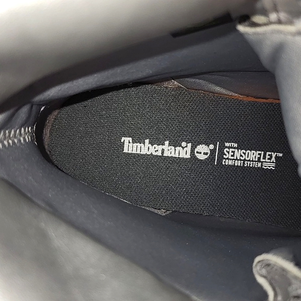 Timberland Women's Lucia Way Waterproof Grey Nubuck Leather Ankle Boots Size 9W - Picture 12 of 15